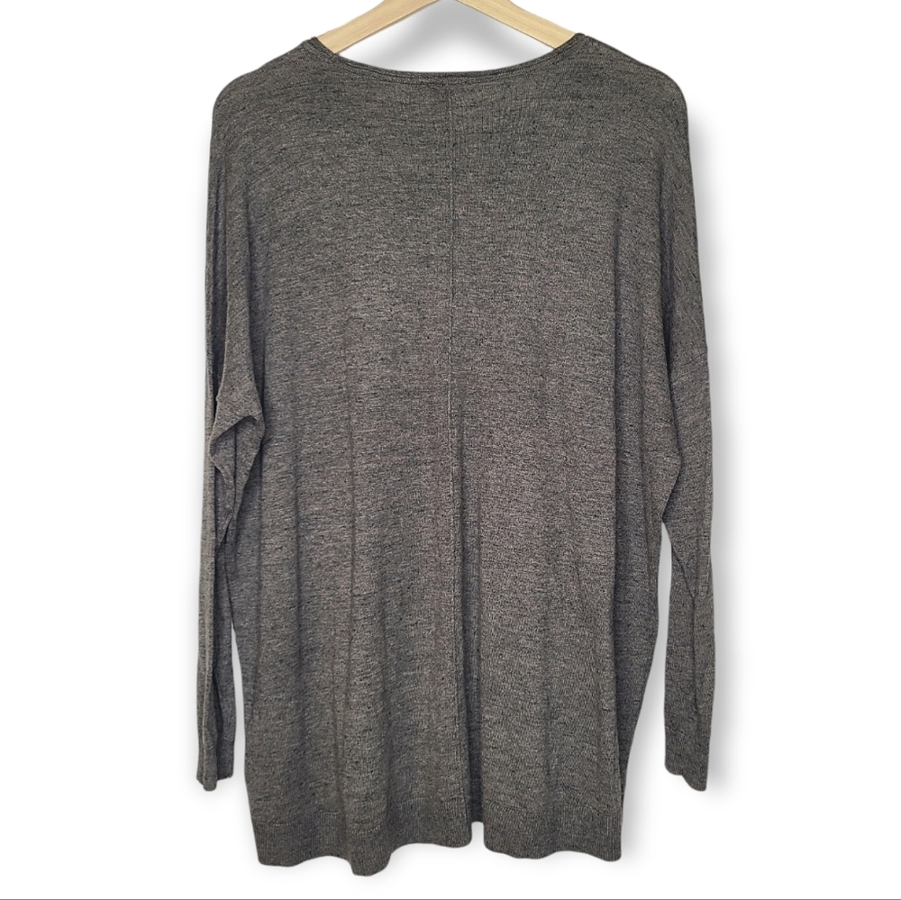 CAbi Heather Mushroom Tunic Knit Sweater Top - Picture 4 of 10